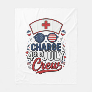 Couverture Polaire Équipe d'infirmières du 14 juillet Maillot médical