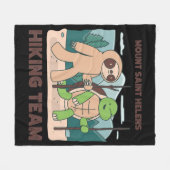 Couverture Polaire Équipe du Mont Saint Helens randonnée d'escalade (Devant (Horizontal))