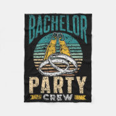 Couverture Polaire Équipe EVJF Marié Mariée  (Devant)