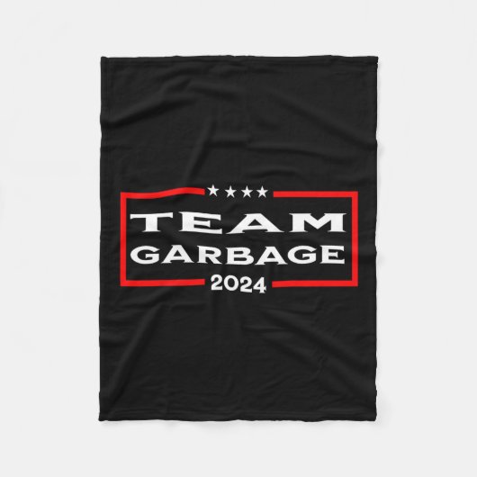 Couverture Polaire Équipe Garbage 2024 2 (Devant)