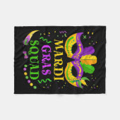 Couverture Polaire Équipe Mardi Gras (Devant (Horizontal))