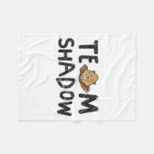 Couverture Polaire Équipe Shadow Funny Groundhog Day 2024 (Devant (Horizontal))