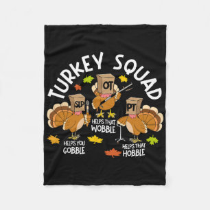 Couverture Polaire Équipe Turquie Escadron Slp Ot Pt Thérapie Automne