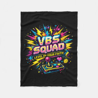 Couverture Polaire Équipe Vbs peinture colorée éclaboussure conceptio
