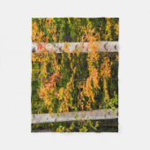 Couverture Polaire Érable et bouleau | White Mountains, NH (Devant)