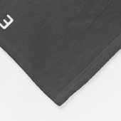 Couverture Polaire ergothérapeute OT simple sur mesure (Coin)