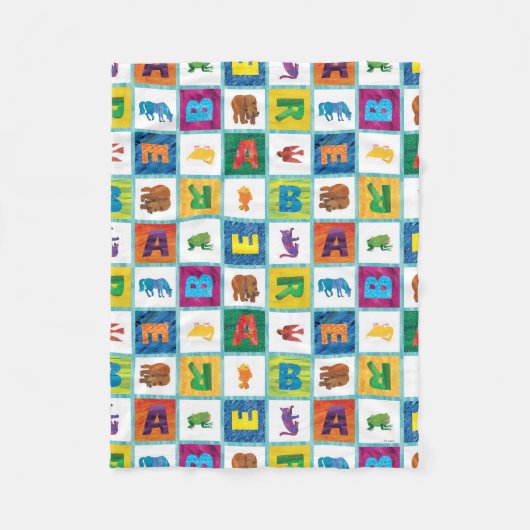 Couverture Polaire Eric Carle | B est pour Ours (Devant)