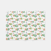 Couverture Polaire Eric Carle | Caterpillar, Cactus et Papillon Pa (Devant (Horizontal))