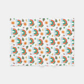 Couverture Polaire Eric Carle | Caterpillar to Rainbow Butfly (Devant (Horizontal))