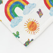 Couverture Polaire Eric Carle | Caterpillar to Rainbow Butfly (Coin)