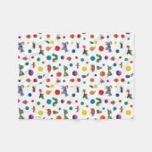 Couverture Polaire Eric Carle | Eric Carle Motif Animaux (Devant (Horizontal))