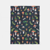 Couverture Polaire Eric Carle | Motif Bugs et Champignons (Devant)