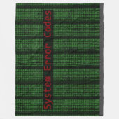 COUVERTURE POLAIRE ERREUR DU SYSTÈME (Devant)