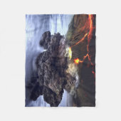 Couverture Polaire Éruption du volcan sur la montagne (Devant)