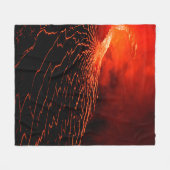 Couverture Polaire éruption volcanique (Devant (Horizontal))