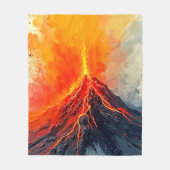Couverture Polaire Éruption volcanique : puissance brute (Devant)