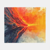 Couverture Polaire Éruption volcanique : puissance brute (Devant (Horizontal))