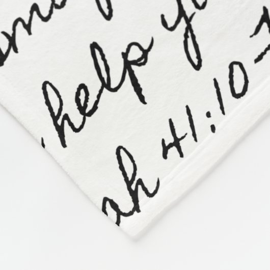 Couverture Polaire Ésaïe 41:10 (Coin)