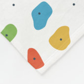 Couverture Polaire Escalade Roche Cute Kids Colorée (Coin)