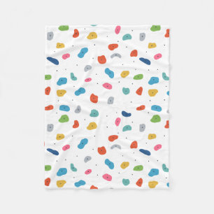 Couverture Polaire Escalade Roche Cute Kids Colorée