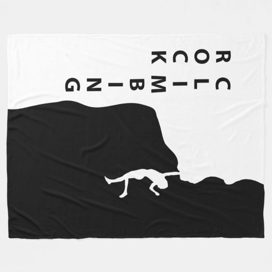 Couverture Polaire Escalade rock (Devant (Horizontal))