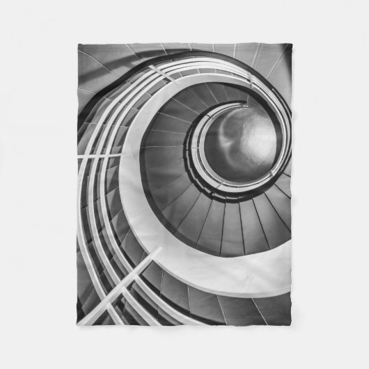 Couverture Polaire Escalier circulaire BW (Devant)