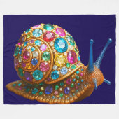 Couverture Polaire Escargot gemme (Devant (Horizontal))