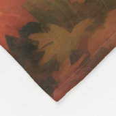 Couverture Polaire Eskimo américain en automne Leaves automne inspiré (Coin)