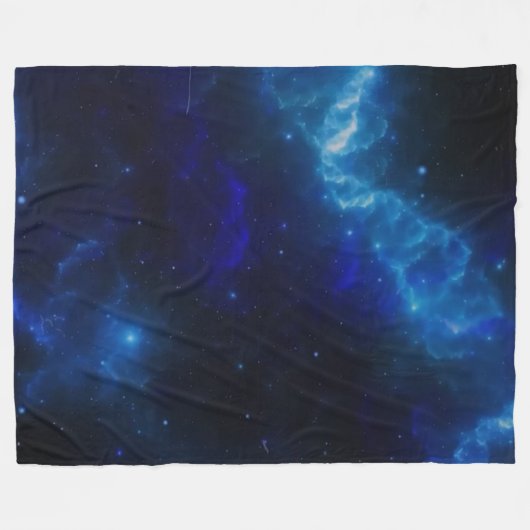 COUVERTURE POLAIRE ESPACE BLEU (Devant (Horizontal))