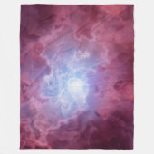 COUVERTURE POLAIRE ESPACE EXTÉRIEUR ROSE (Devant)