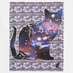 Couverture Polaire Espace Zodiaque Dans Le Cat Fleece Blanche