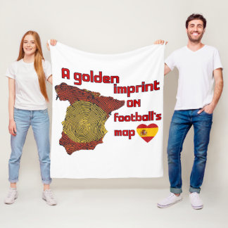 Couverture polaire Espagne Champions de la Coupe d