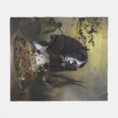 Couverture Polaire Espagnol Springer anglais avec faisan (Devant (Horizontal))