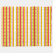 Couverture Polaire Espagnol Stripe gros (Devant (Horizontal))
