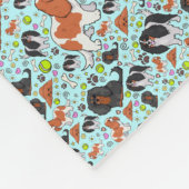 Couverture Polaire Espagnols en bleu (Coin)