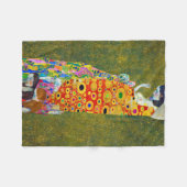 Couverture Polaire Espoir, Gustav Klimt (Devant (Horizontal))