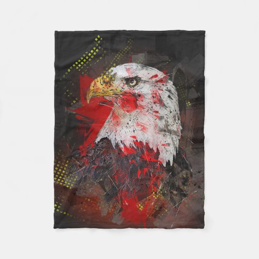 Couverture Polaire Esprit Absolu De L'Aigle (Devant)