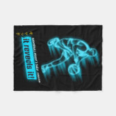 Couverture Polaire Esprit de basket-ball (Devant (Horizontal))