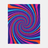 Couverture Polaire Esprit De Fête Design Motifs Et Textures (Devant)