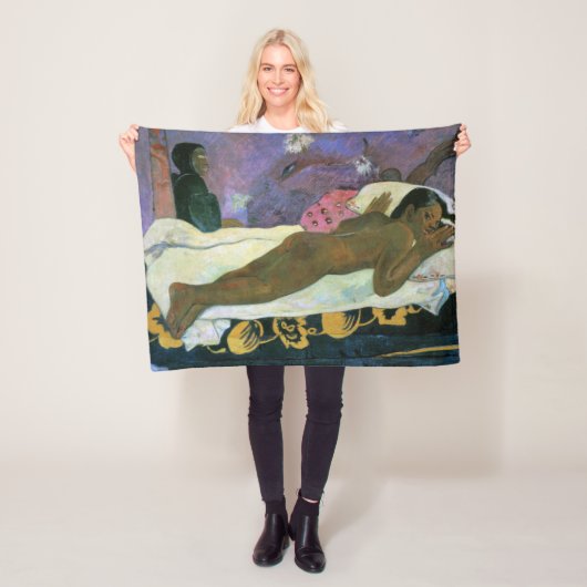 Couverture Polaire Esprit de l'observation des morts, Gauguin (En situation)