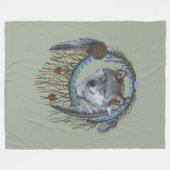 Couverture Polaire Esprit du loup (Devant (Horizontal))