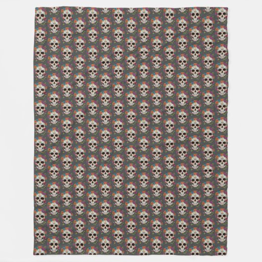 Couverture Polaire Esprit florissant (Devant)