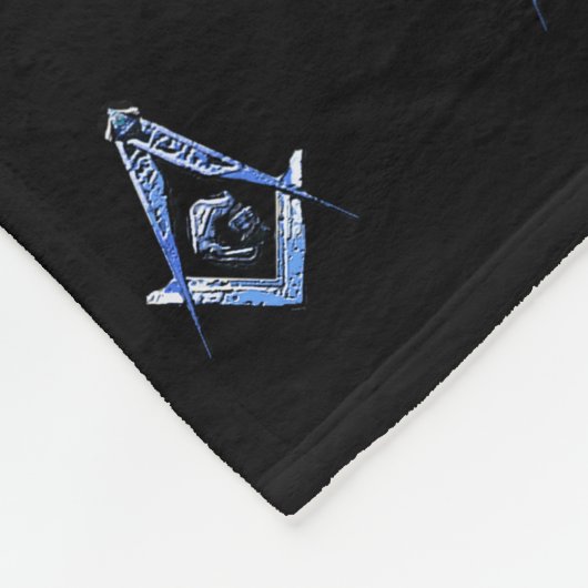 Couverture Polaire Esprit maçonnique (bleu) (Coin)
