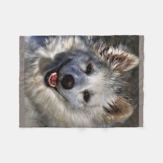 Couverture Polaire Esquimau américain (Devant (Horizontal))