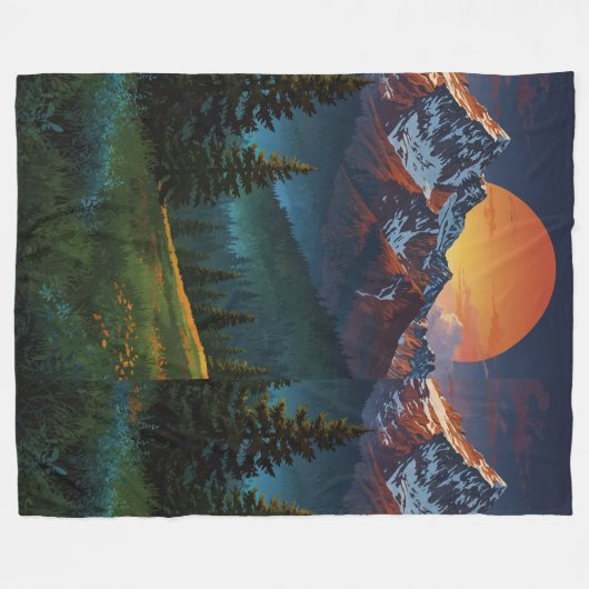 Couverture Polaire Essence aventure (Devant (Horizontal))