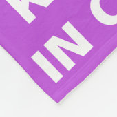 Couverture Polaire Essence de Noël avec l'amour de la nativité scène (Coin)