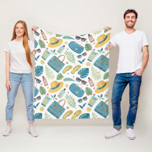 Couverture Polaire Essentiels d'été de plage Motif (2)