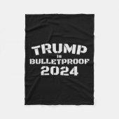 Couverture Polaire Est Bulletproof 2024 Fight! Combattez ! Combattez  (Devant)