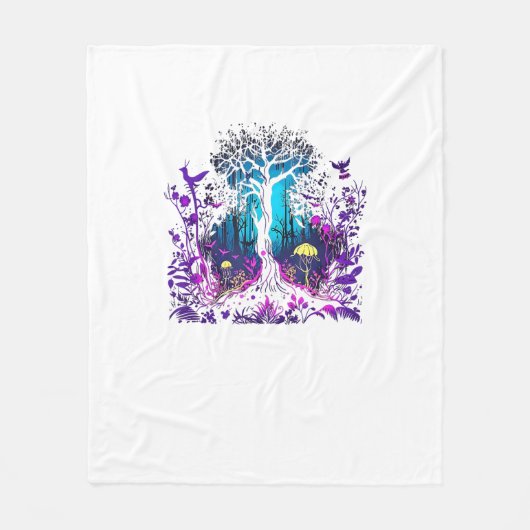 Couverture Polaire Esthétique Fey Gothique Emo Goblincore Graphisme d (Devant)
