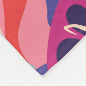 Couverture Polaire Esthétique florissante (Coin)